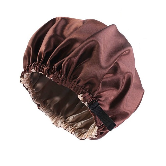 Атласная шапочка для волос, 300 руб.