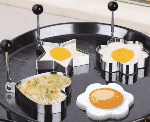 Набор для жарки яиц из 4-х формочек